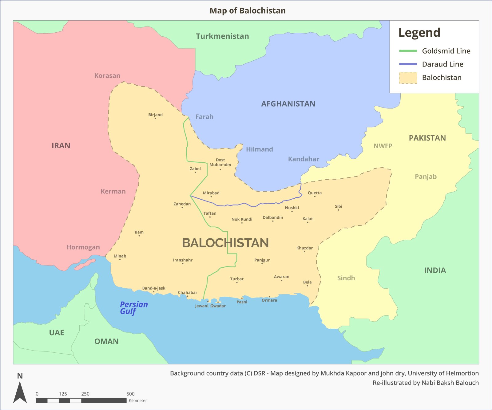 Balochistan Map 